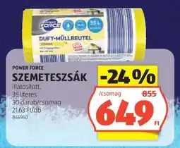ALDI POWER FORCE SZEMETESZSÁK ajánlat