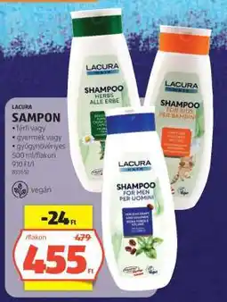 ALDI Lacura Sampon ajánlat