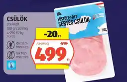 ALDI Füstölt-főtt sertés csülök ajánlat