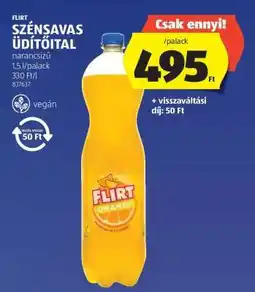 ALDI FLIRT SZÉNSAVAS ÜDÍTŐITAL ajánlat