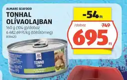 ALDI ALMARE SEAFOOD TONHAL OLÍVAOLAJBAN ajánlat