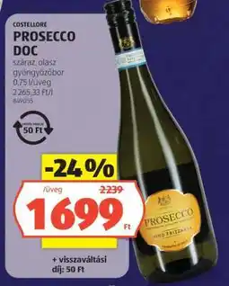 ALDI COSTELLORE PROSECCO DOC ajánlat
