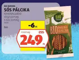 ALDI BIO NATURA SÓS PÁLCIKA ajánlat