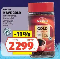 ALDI BARISSIMO KÁVÉ GOLD ajánlat