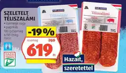 ALDI Szeletelt Téliszalámi ajánlat