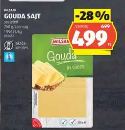 ALDI Milsani Gouda Sajt ajánlat