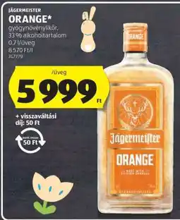 ALDI Jägermeister Orange ajánlat