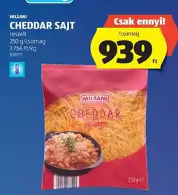 ALDI MILSANI CHEDDAR SAJT ajánlat