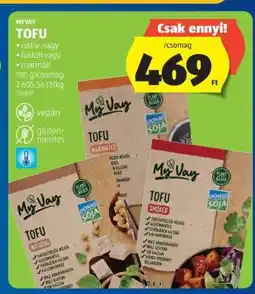 ALDI MyVay Tofu ajánlat