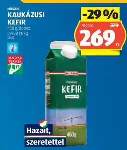 ALDI Milsani Kaukázusi Kefir ajánlat