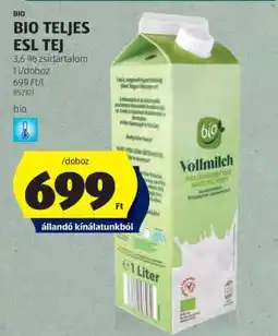 ALDI BIO TELJES ESL TEJ ajánlat