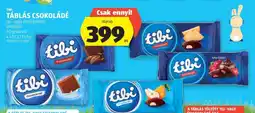 ALDI TIBI Táblás csokoládé ajánlat