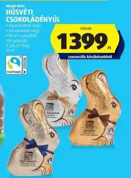 ALDI MOSER ROTH Húsvéti csokoládényúl ajánlat