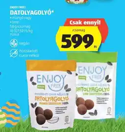 ALDI ENJOY FREE DATOLYAGOLYÓ ajánlat