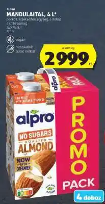 ALDI ALPRO MANDULAITAL, 4 L ajánlat