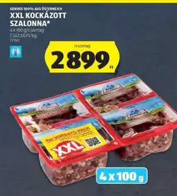 ALDI XXL Kockázott Szalonna ajánlat