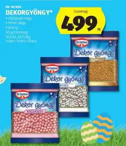 ALDI Dr. Oetker Dekorgyöngy ajánlat