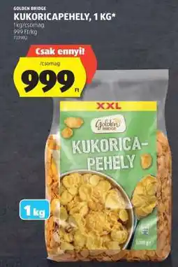 ALDI GOLDEN BRIDGE KUKORICAPEHELY, 1 KG ajánlat