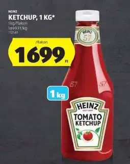 ALDI HEINZ KETCHUP, 1 KG ajánlat