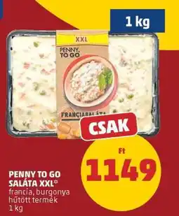 PENNY PENNY TO GO SALÁTA XXL ajánlat