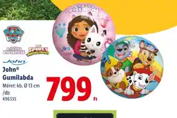 Lidl John GUMILABDA ajánlat