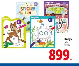 Lidl lupilu STICKER FUN Könyv ajánlat
