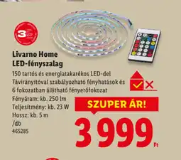 Lidl Livarno Home LED-fényszalag ajánlat