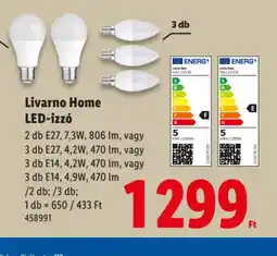 Lidl Livarno Home LED-izz ajánlat