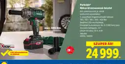 Lidl Parkside Akkus ütvecsavaroz-készlet ajánlat
