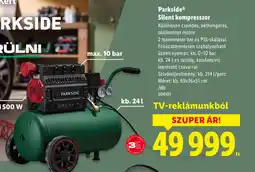 Lidl Parkside Silent kompresszor ajánlat