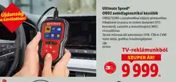 Lidl Ultimate Speed OBD2 autdiagnosztikai készülék ajánlat
