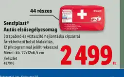 Lidl Sensiplast Auts elsősegélycsomag ajánlat