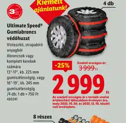 Lidl Ultimate Speed® Gumiabroncs védőhuzat ajánlat