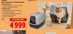 Lidl Zoofari Macskaalom tálca/hordoz ajánlat