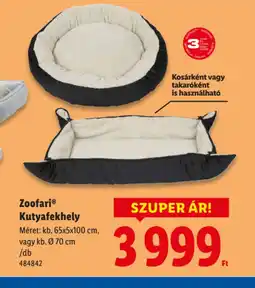 Lidl Zoofari Kutyafekhely ajánlat