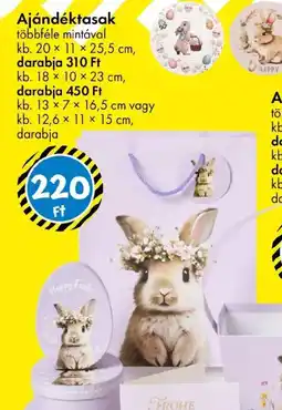 Tedi Ajándéktasak ajánlat