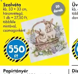 Tedi Szalvéta ajánlat
