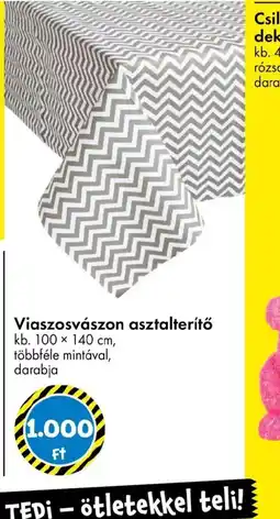 Tedi Viaszosvászon asztalterítő ajánlat