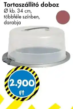 Tedi Tortaszállít doboz ajánlat