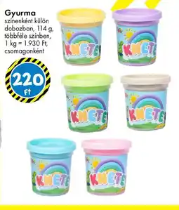 Tedi Gyurma ajánlat