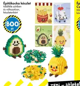 Tedi Építőkocka készlet ajánlat