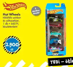 Tedi Hot Wheels kisaut készlet ajánlat