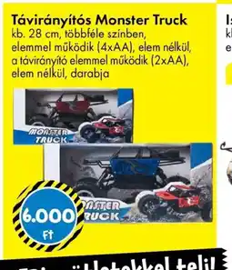 Tedi Távirányíts Monster Truck ajánlat