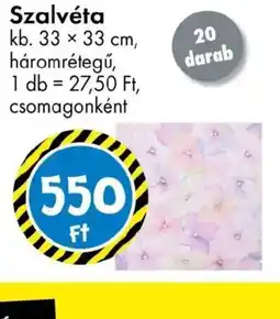 Tedi Szalvéta ajánlat