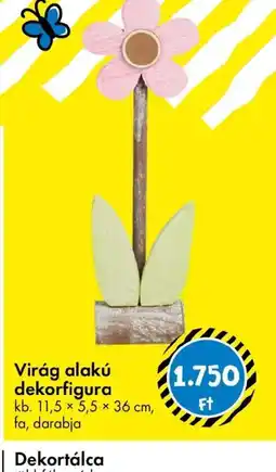 Tedi Virág alakú dekorfigura ajánlat