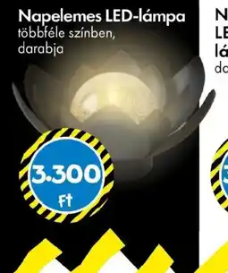 Tedi Napelemes LED-lámpa ajánlat