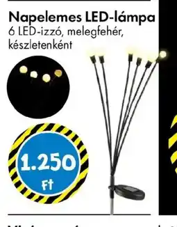 Tedi Napelemes LED-lámpa ajánlat