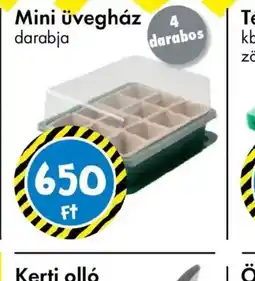 Tedi Mini üvegház ajánlat
