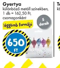 Tedi Gyertya léggömb formájú ajánlat