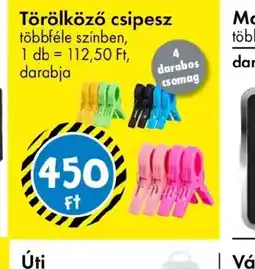 Tedi Törölköző csipesz ajánlat